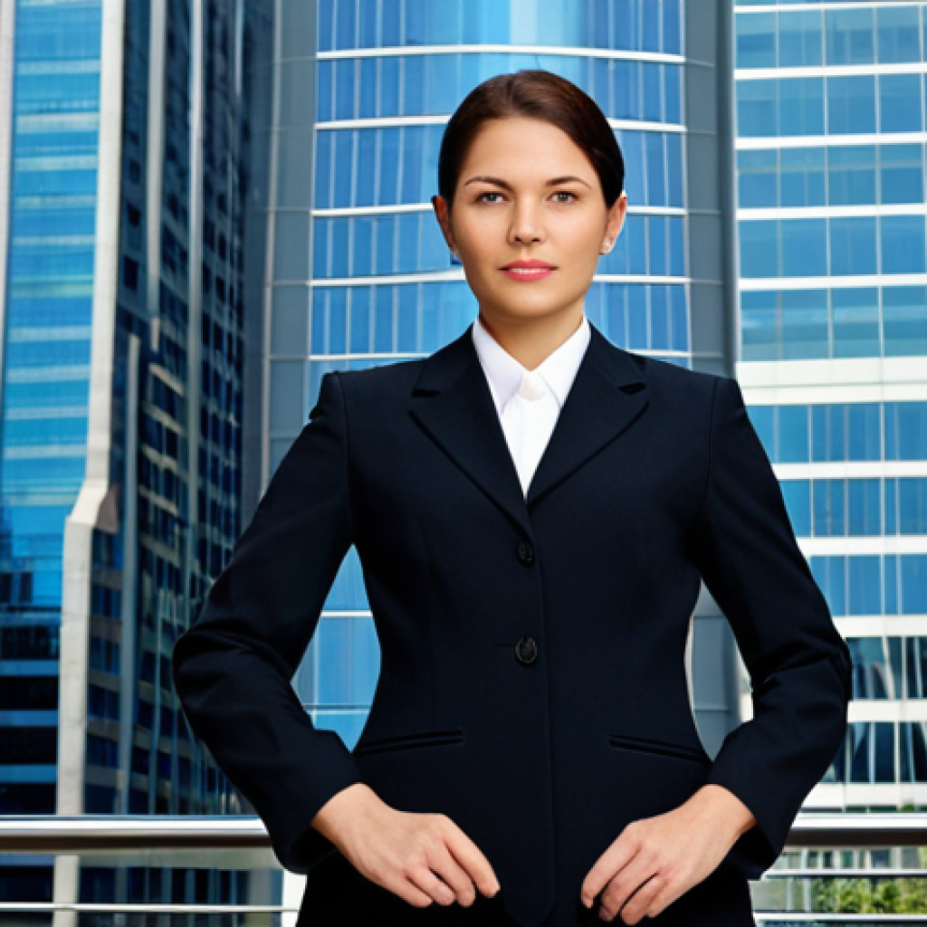 영어 시험 고득점 이론 정리 - Professional Businesswoman**

"A professional businesswoman in a modest business suit, standing conf...